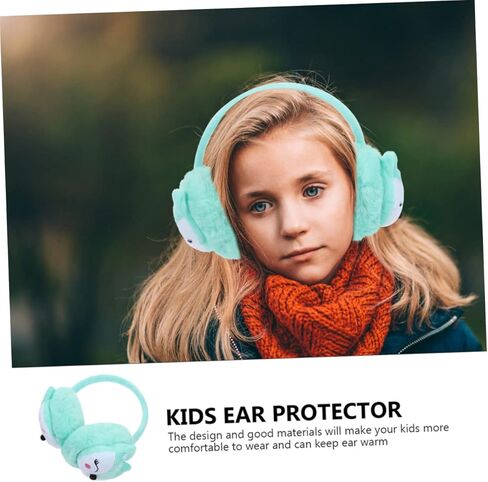 2Pcs Earmuffs Comfortable Ear Covers for Boys and Supple with Cute Fox Design Ear Protection for Outdoor Activities Lake in Saudi Arabia