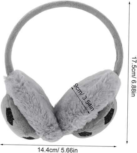 PartyKindom Wintermuffs تصميم كرة القدم أغطية الأذن الدافئة أفخم للأولاد غامض الأذن للأنشطة في الهواء الطلق الرياضات الشتوية in Kuwait