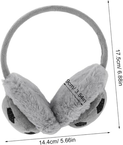BESPORTBLE FORRY EAR DAREREATS لأخصائيات الأذن الشتوية مع بطانة للأنشطة في الهواء الطلق أغطية أذن مريحة لحماية الأذن من الطقس البارد in Kuwait