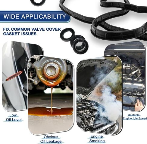 مجموعة حشية صمام محرك VS50741R متوافقة مع 1.8L 2006-2015 Honda Civic ، 2016-2017 Honda HR-V 1.8L ، 2013-2015 Acura ILX 2.0L ، VS50563 in Saudi Arabia