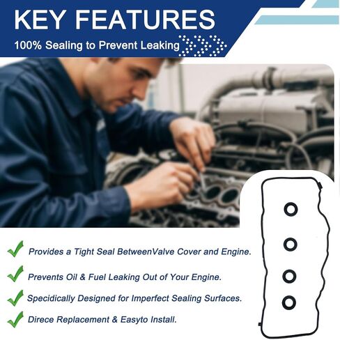 مجموعة حشية صمام محرك VS50741R متوافقة مع 1.8L 2006-2015 Honda Civic ، 2016-2017 Honda HR-V 1.8L ، 2013-2015 Acura ILX 2.0L ، VS50563 in Saudi Arabia