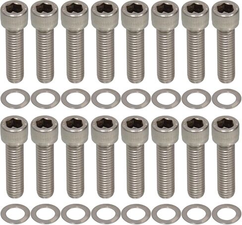 BBC Intake Manifold Bolts Stainless Steel Kit 396 402 427 454 Big Block Chevy in Saudi Arabia