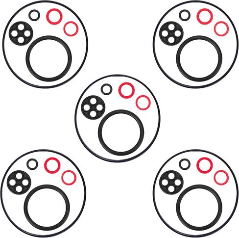 5 Sets 16010-ZE1-812 Carburetor Gaskets, 485-970 951-11589 Carburetor Float Bowl Gasket Kit Carburetors Part Accessories Compatible with GX110 GX120 GX160 GX200 in Saudi Arabia