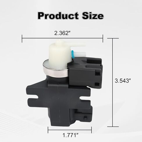 2PCS Turbo Boost Solenoid Valve استبدال 11747626350 700887190 متوافق مع BMW 1 Series 135i 335i 335xi 535i 535xi 550i 650i 750i 750li alpina in Kuwait