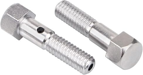 Motorcycle Breather Bolts Set for Harley Sportster XL883 XL1200 Dyna FXST FXD with 1/2x13-1-3/4 Bolts and 3/8 x 16-1-3/4 Coarse in Saudi Arabia