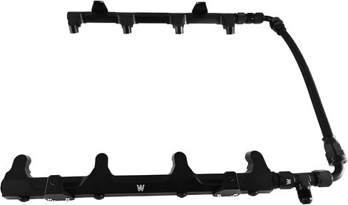 أسود LSA Supercharger Aluminium Hoses Rails Rails Fuel Sails للفترة 2010-2015 14 Chevy Camaro ZL1 SS Corvette ZR1 Cadillac CTS 6.2L ZL1 LSA Rails Rails in Saudi Arabia