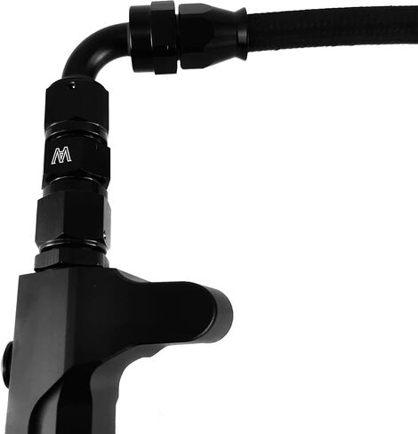 أسود LSA Supercharger Aluminium Hoses Rails Rails Fuel Sails للفترة 2010-2015 14 Chevy Camaro ZL1 SS Corvette ZR1 Cadillac CTS 6.2L ZL1 LSA Rails Rails in Saudi Arabia