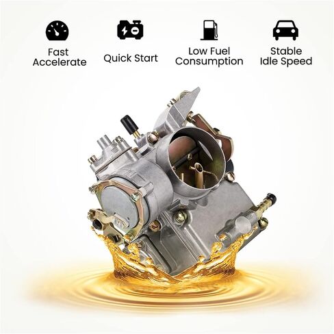 34 PICT-3 Carburetor 12V Electric Choke متوافق مع VW 113129031K Kit Kit in Saudi Arabia