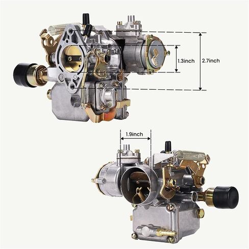 34 PICT-3 Carburetor 12V Electric Choke متوافق مع VW 113129031K Kit Kit in Saudi Arabia