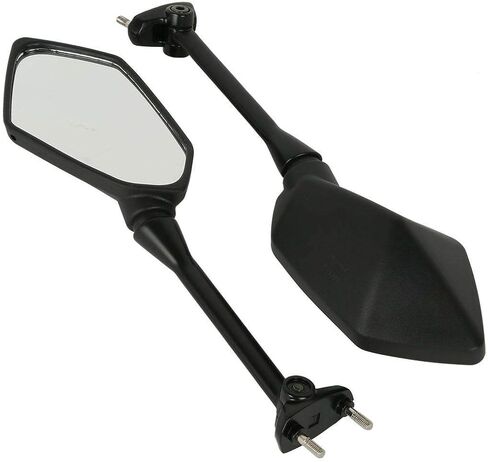 TCT-Motorparts زوج الجانبية الجانبية المرايا من Kawasaki Ninja 650R ER6F ER-6F 2009-2016 Black in Kuwait