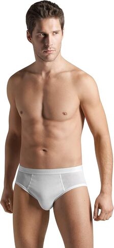 Hanro Men Cotton Pure Leg Brief 73633 in Saudi Arabia