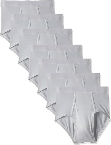 Hanes Men Classics Bursless ، White - 7 Pack ، Large in Saudi Arabia