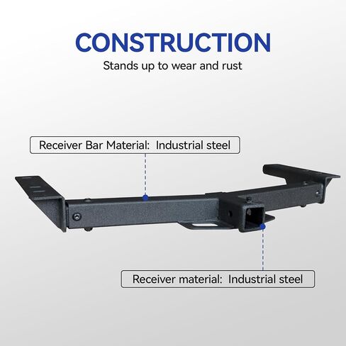 مقطورة من الفئة 3 عوائق أسود متوافق مع 2017-2025 CR-V 2 "Hitch Receiver (باستثناء EXL) in Kuwait