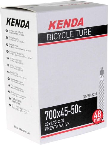 Kenda, Schrader, Tube, Schrader, Length: 35mm, 700C, 30-43C, Black in Saudi Arabia
