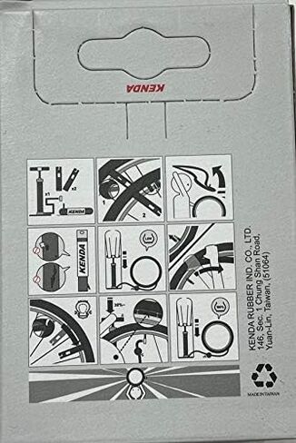Kenda, Schrader, Tube, Schrader, Length: 35mm, 700C, 30-43C, Black in Saudi Arabia