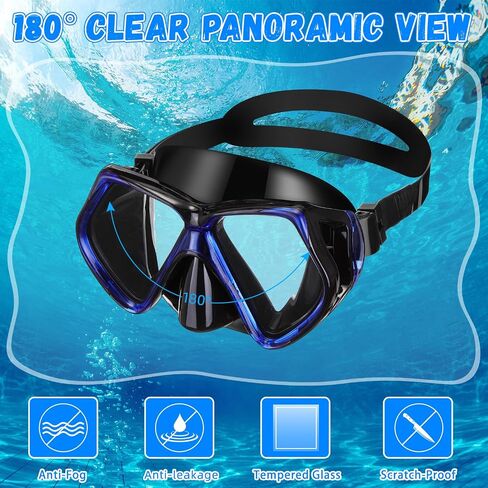 9 Pcs Adult Swim Mask Bulk Colorful Snorkel Diving Mask Swimming Goggle with Nose Cover Anti Fog Recreation Diving Goggle 180 Degrees Clear View Goggle Snorkeling Gear for Adult Youth Scuba Dive Swim in Saudi Arabia