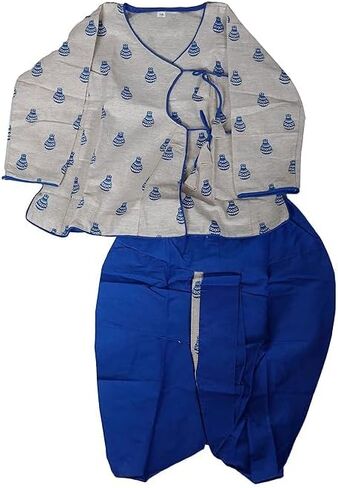 مجموعة الأولاد القطن dhoti kurta ، الزي الهندي التقليدي الكامل للمهرجانات وحفلات الزفاف والمناسبات الثقافية in Kuwait