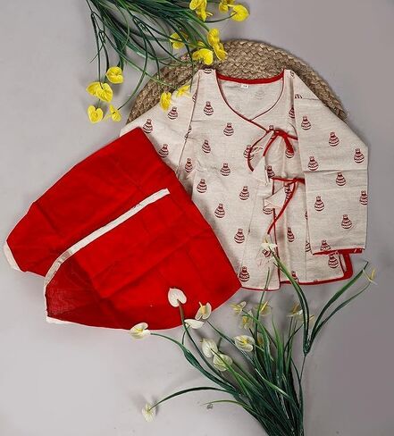 مجموعة الأولاد القطن dhoti kurta ، الزي الهندي التقليدي الكامل للمهرجانات وحفلات الزفاف والمناسبات الثقافية in Kuwait