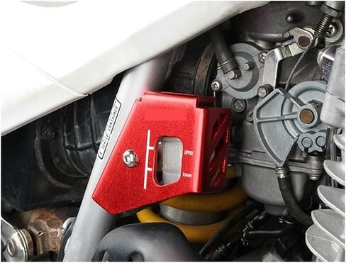 للحصول على واقي خزان الفرامل الخلفي Nicecnc للدراجات النارية لحامي الغلاف لهوندا لـ XR650L ل XR 650L 1993-2024 2023 2022 ملحقات الألومنيوم in Kuwait