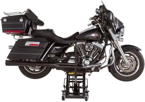 Black Widow Motorcycle or ATV Lift Jack Stand Hydraulic Operation Steel, 1,500 lb. Capacity in Saudi Arabia