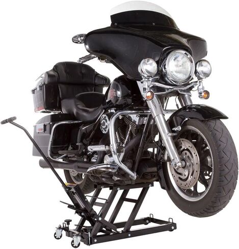 Black Widow Motorcycle or ATV Lift Jack Stand Hydraulic Operation Steel, 1,500 lb. Capacity in Saudi Arabia