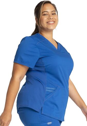مجموعة فرك شيروكي للسيدات ، كلاسيكي جديد ، فرك V-neck Scrub Top WW601 مع Gogger Natural Rise و Lectized Wew011 in Saudi Arabia