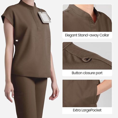 مجموعات فرك للسيدات النحيف ، وسروال تمتد من طوق وسروالك مع زواج من اليوغا متعددة الجيبات in Kuwait
