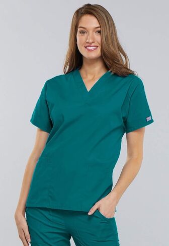 مجموعة شيروكي فرك للنساء التقليدية ملائمة الأكمام Dolman ، V-Neck Top 4700 Natural Rise Flare Armstring Pant 4101 in Saudi Arabia
