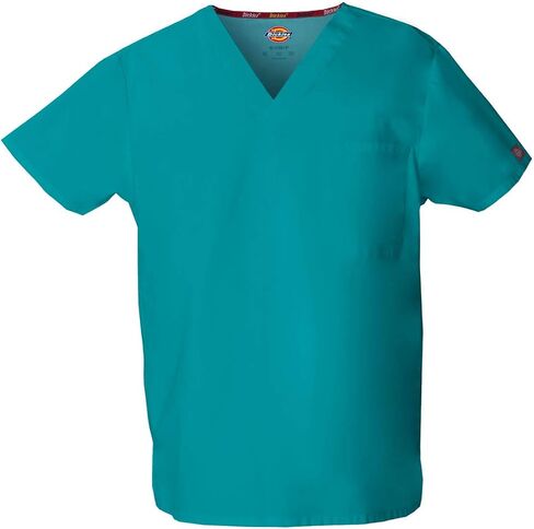 Dickies Scrub Set for Men & Women 3 Pockets, V-Neck Top 83706 and Natural Rise Drawstring Pant for Healthcare Heros 83006 in Saudi Arabia