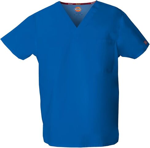 Dickies Scrub Set for Men & Women 3 Pockets, V-Neck Top 83706 and Natural Rise Drawstring Pant for Healthcare Heros 83006 in Saudi Arabia