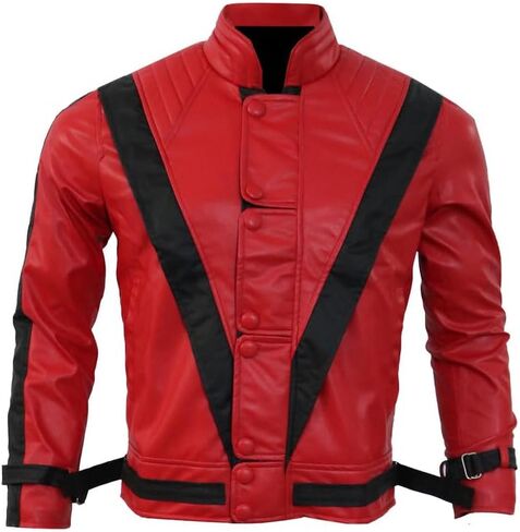 Thrilerd by Beatt It Song Jacket - Legend Rockstar Faux Leather Stack in Kuwait