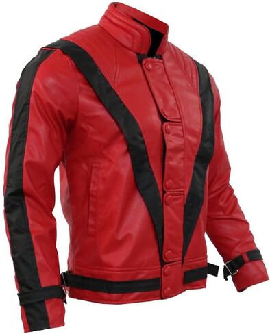 Thrilerd by Beatt It Song Jacket - Legend Rockstar Faux Leather Stack in Kuwait