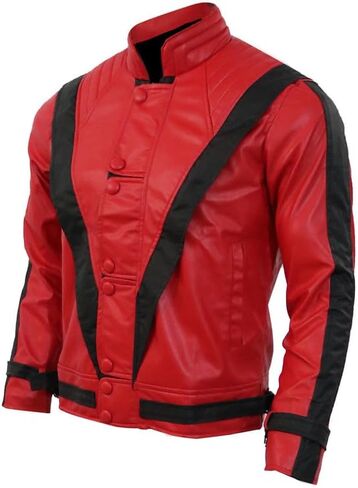 Thrilerd by Beatt It Song Jacket - Legend Rockstar Faux Leather Stack in Kuwait