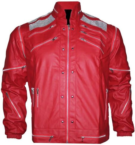 Thrilerd by Beatt It Song Jacket - Legend Rockstar Faux Leather Stack in Kuwait