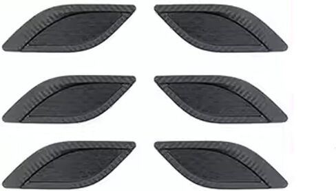 Hood Vent Cover Exterior Car Accessories Fit for Toyota 4Runner 2010 2012～2022 2023 Hood Inlet Air Intake Vent Trim 6Pcs Chrome in Saudi Arabia