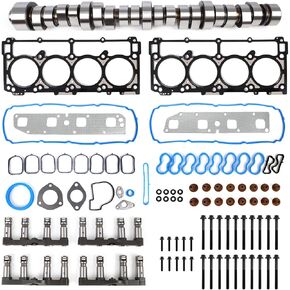MDS Havter and Cam Kit W/Head Caskets & Bolts Fit for 2005-2008 Dodge Ram 1500/2500/3500 Charger Durango ، Chrysler 300 ، Jeep Commander/Grand Cherokee 5.7L Hemi V8 in Kuwait