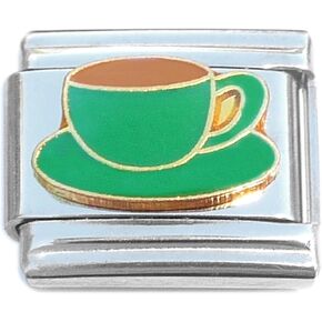 فنجان القهوة Newcharms في السحر الإيطالي الأخضر بالجملة in Kuwait