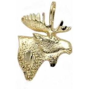14K Gold MOOSE HEAD in Kuwait