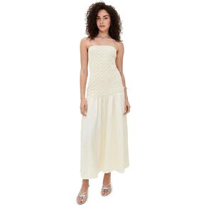 Women's Strapless Smocked Parlour Dress in Saudi Arabia