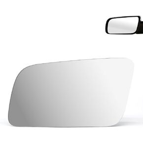 Neyasu سائق الجانب الأيسر LH Mirror Glass Fit لـ 1990-2000 Chevy GMC C1500 C2500 C3500 K1500 K2500 K3500 Pickup Truck Tahoe Blazer Jimmy Yukon Plat Plan in Kuwait