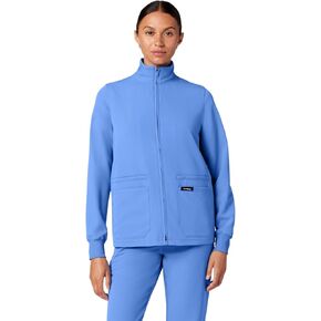 JAANUU Ceri Women’s Scrub Jacket – Classic Medical Uniform Jacket with 6 Pockets, Stretch Fabric, Wrinkle Resistant in Saudi Arabia