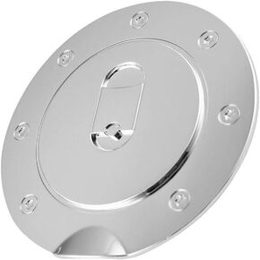 غطاء باب غاز الوقود Chrome Cover Ford For Ford for Expedition for LOBO لـ F150 لـ F250 لـ F250 Superduty لـ F350 لـ F350 Superduty لـ F450 Superduty لـ F550 Superduty F35 in Kuwait