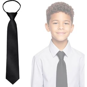 الأولاد المربوون مسبقًا Necktie 15 "x2" مع DrawCord قابل للتعديل للشباب والمدرسة وحفلات الزفاف in Kuwait
