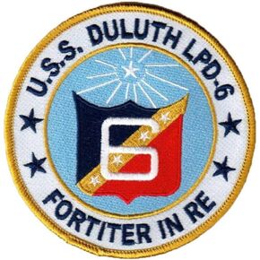 USS Duluth LPD-6 Patch – Sew On in Saudi Arabia