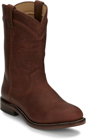 Justin Boots Men's Braswell 10" Roper Western Boot Round Toe in Saudi Arabia