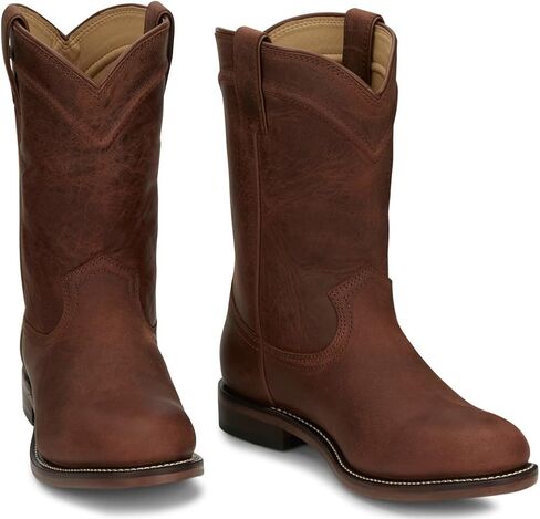 Justin Boots Men's Braswell 10" Roper Western Boot Round Toe in Saudi Arabia