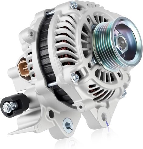 11176 Car Alternator 12V 80 Amp, 7-Groove Pulley Fit for Honda Civic DX, EX, LX, EX-L, LX-S 2006-2011 L4 1.8L Automotive Replacement Alternators 31100RNAA01, 31100RNAA012M2, AHGA67 in Saudi Arabia