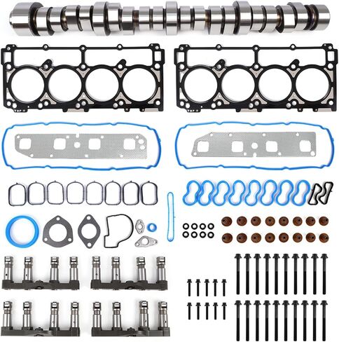 MDS Havter and Cam Kit W/Head Caskets & Bolts Fit for 2005-2008 Dodge Ram 1500/2500/3500 Charger Durango ، Chrysler 300 ، Jeep Commander/Grand Cherokee 5.7L Hemi V8 in Kuwait