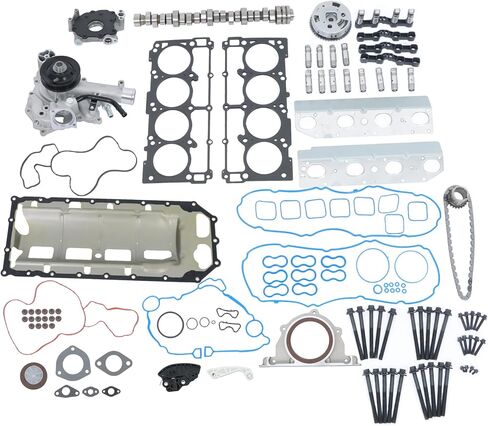 WFLNHB Lifters Timing Camshaft Gasket Pump Kit Replacement for Ram 1500 5.7L Engine 2009-2010 Replacement for Aspen 5.7L Engine V8 2009 5038785AB 5038786AB 53021727AC in Saudi Arabia