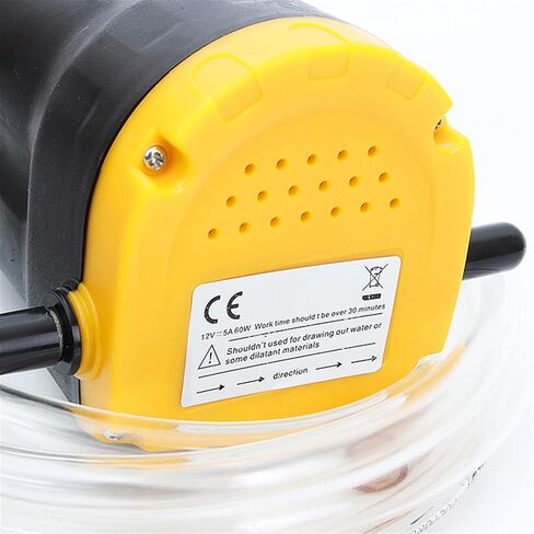 Bomba de agua de diafragma autocebante 60W Electric Oil Pump Extractor Transfer Engine Suction Pumps + Tubes 12V in Saudi Arabia